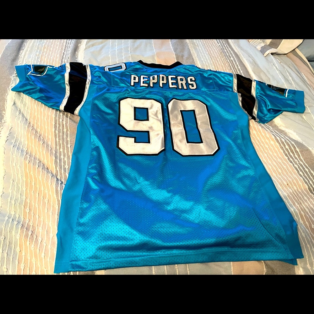 Carolina panthers Julius Peppers jersey.